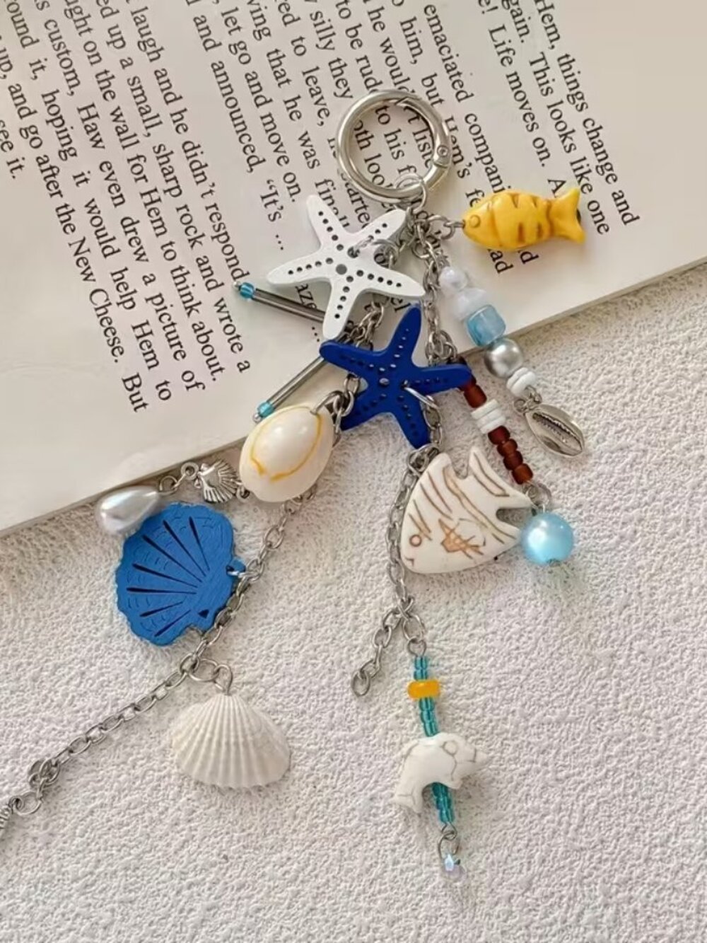 SEA SHELL BAG CHARM